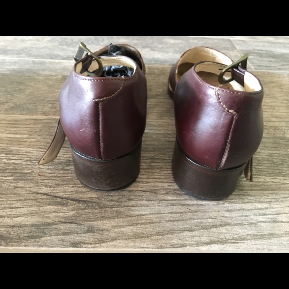 Joan & David weaved brown sandal flat - Picture 4 of 6